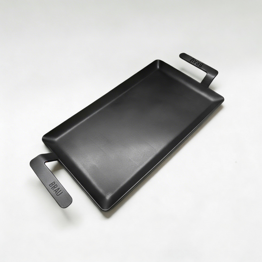 Plancha de Acero al Carbono para Smash Burgers