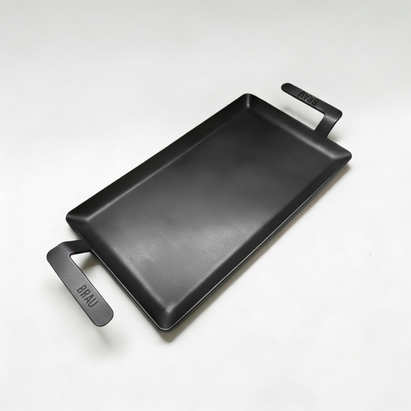 Plancha de Acero al Carbono para Smash Burgers